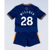 Newcastle United Joe Willock #28 Koszulka Trzecia dzieci 2025-26 Krótki Rękaw (+ krótkie spodenki)